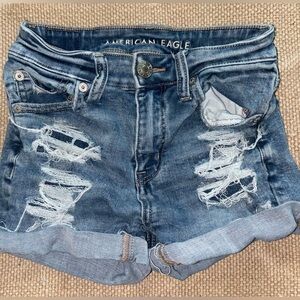 American eagle size 00 next level stretch Jean shorts